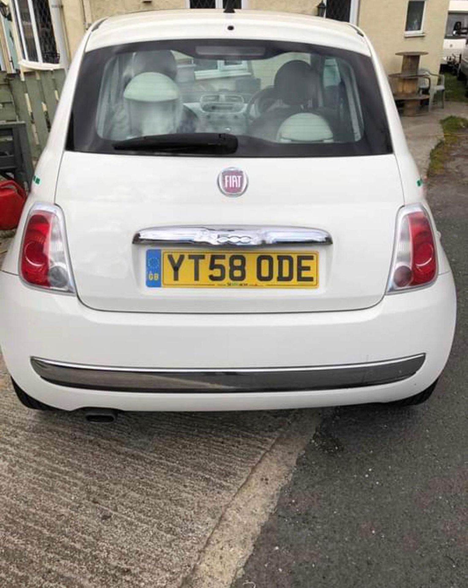 2008/58 REG FIAT 500 LOUNGE RHD AUTOMATIC 1.25 PETROL 3 DOOR HATCHBACK WHITE *NO VAT* - Bild 4 aus 9