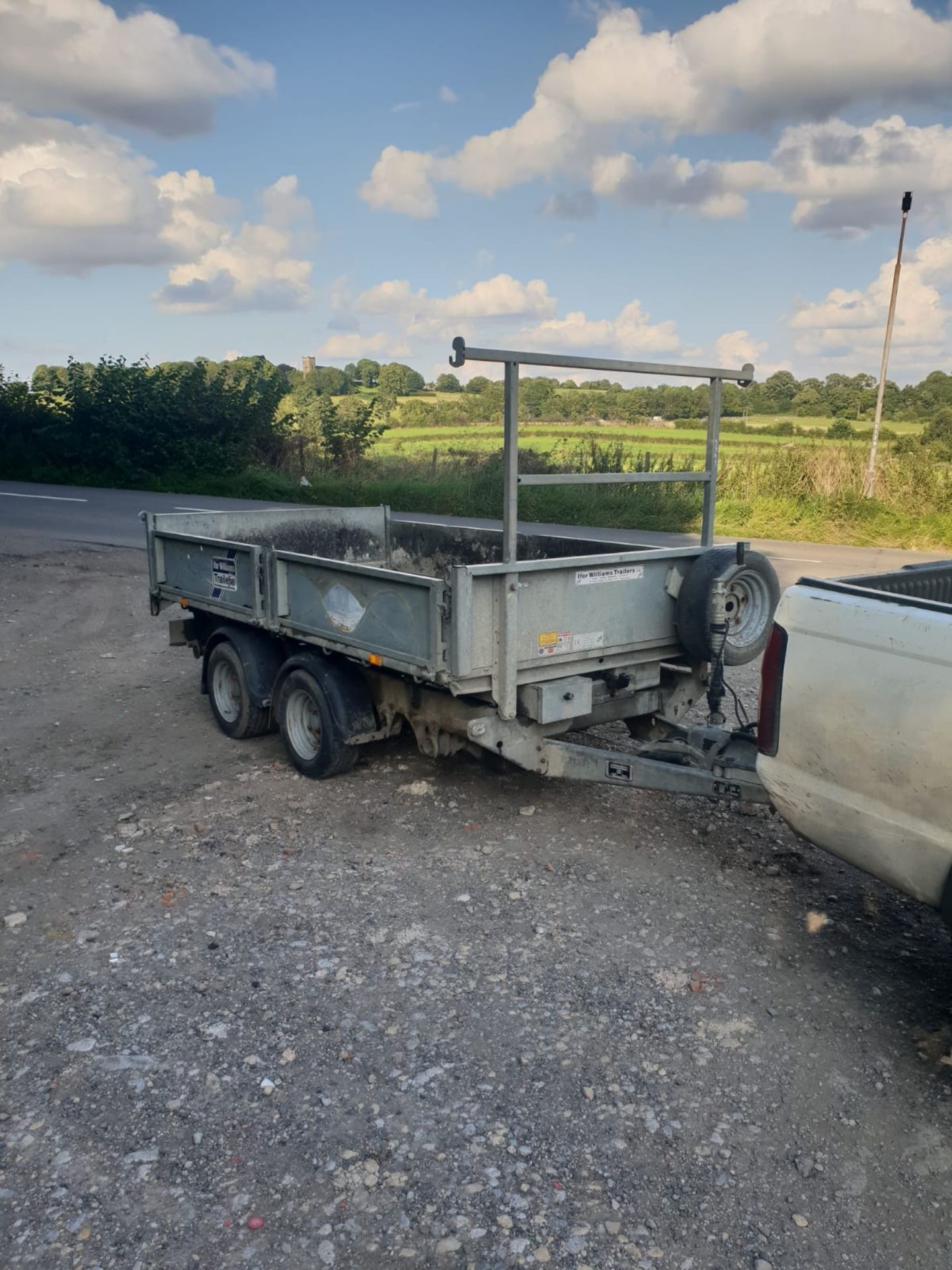 IFOR WILLIAMS TIPPING TRAILER 3.5 TON, YEAR 2015 10FT X 5.4 FT, GOOD WORKING ORDER *NO VAT* - Image 7 of 8