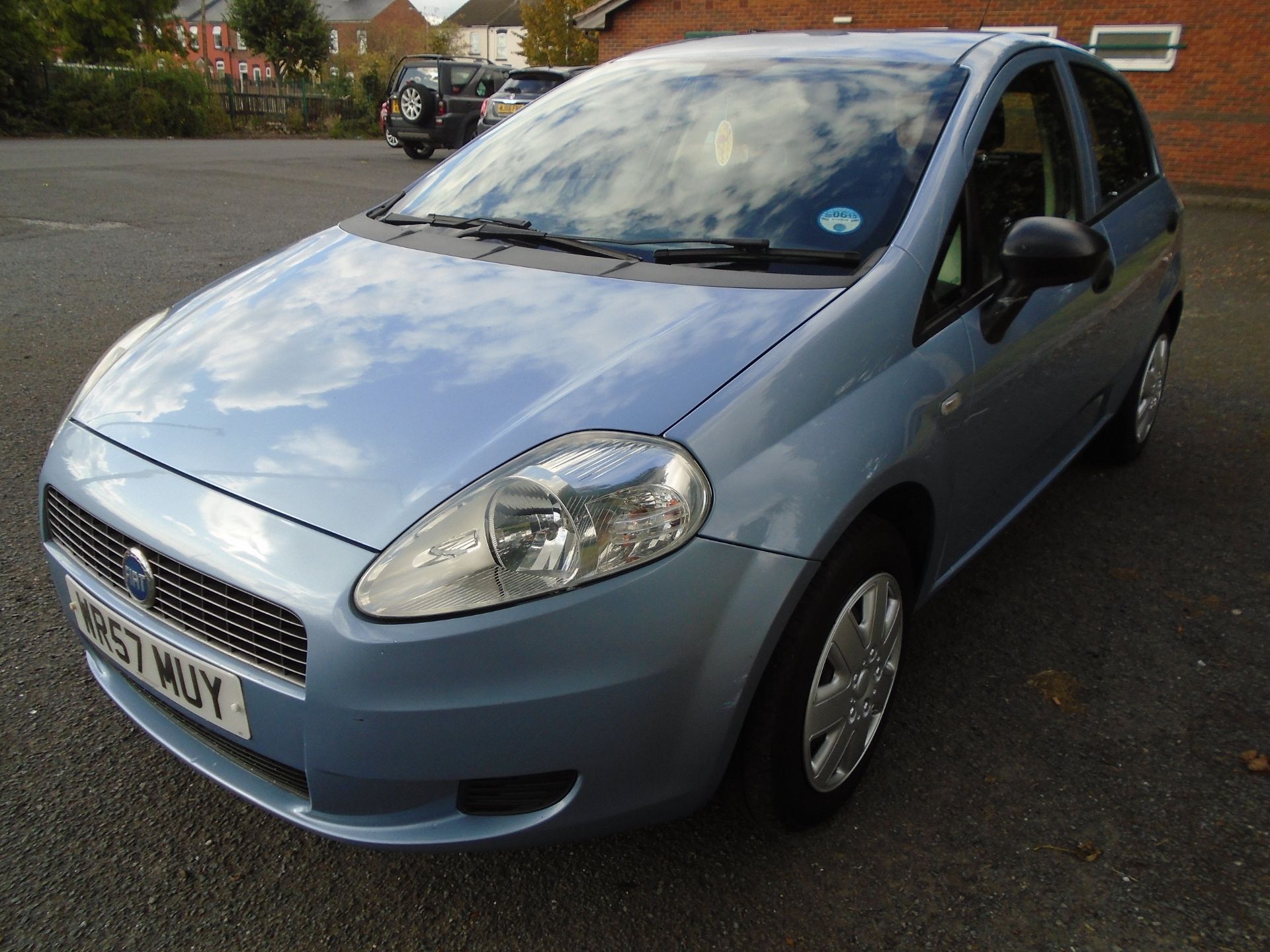 2007/57 REG FIAT GRANDE PUNTO ACTIVE 65 BLUE 1.25 PETROL, SHOWING 2 FORMER KEEPERS *NO VAT*