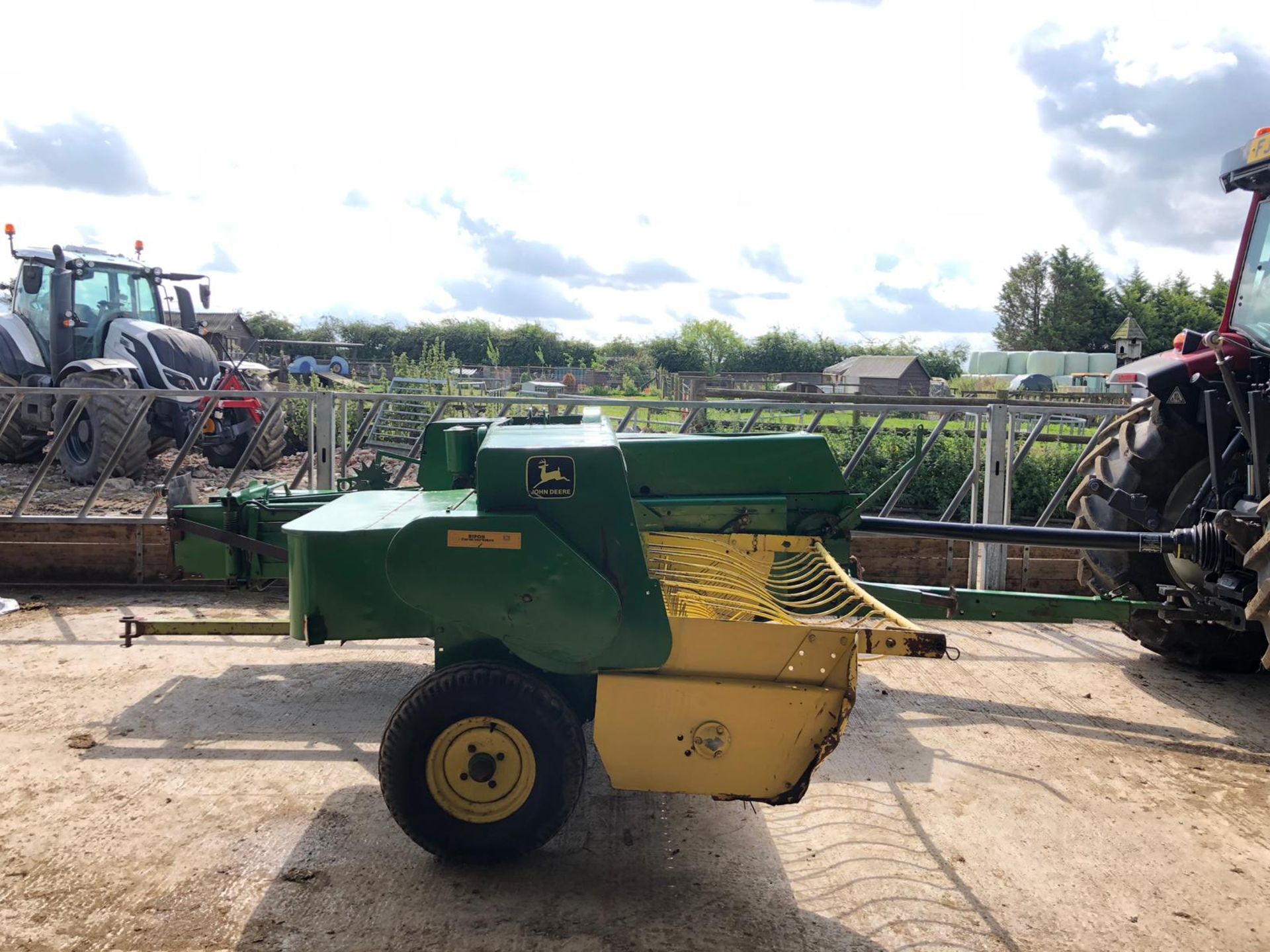 JOHN DEERE 459 BALER, HIGH CAPACITY BALER, IN VERY GOOD CONDITION *NO VAT* - Image 6 of 9