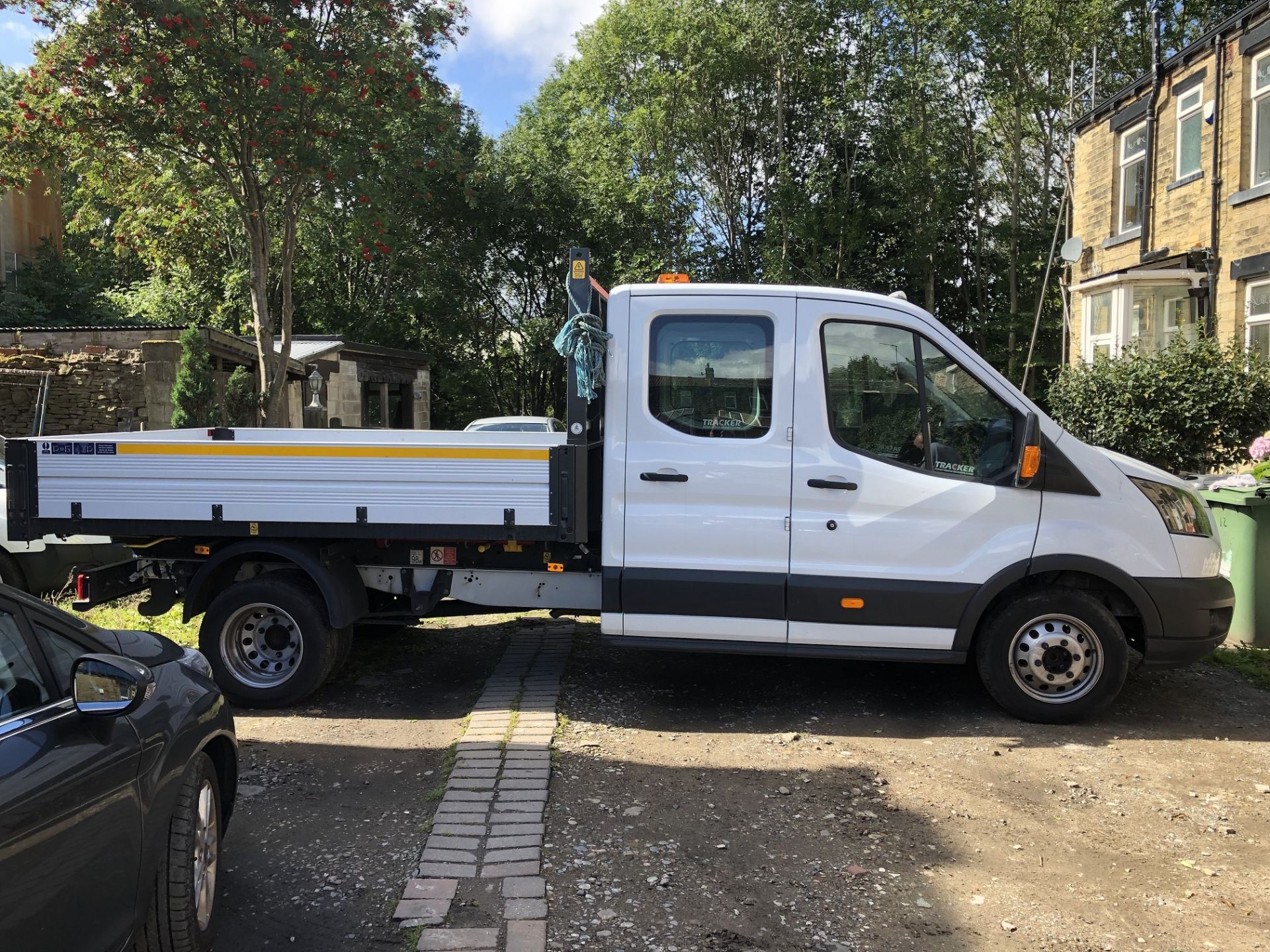 2018/18 REG FORD TRANSIT 350 CREW CAB 2.0 DIESEL TWIN WHEEL TIPPER, SHOWING 1 FORMER KEEPER *NO VAT* - Bild 6 aus 21