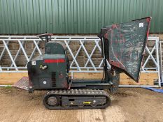 2017 HINOWA HS1100 TRACKED MINI DUMPER, RUNS, WORKS AND TIPS *PLUS VAT*