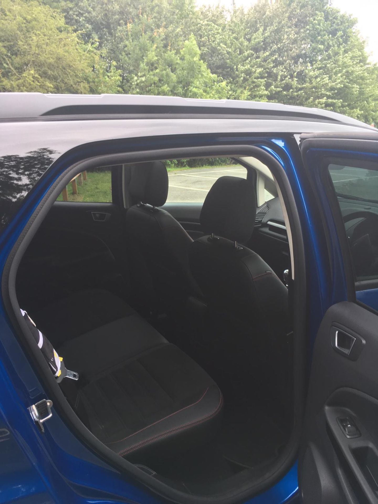 2018/18 REG FORD ECOSPORT ST LINE 1.0 PETROL BLUE 5 DOOR, SHOWING 0 FORMER KEEPERS *NO VAT* - Image 10 of 11