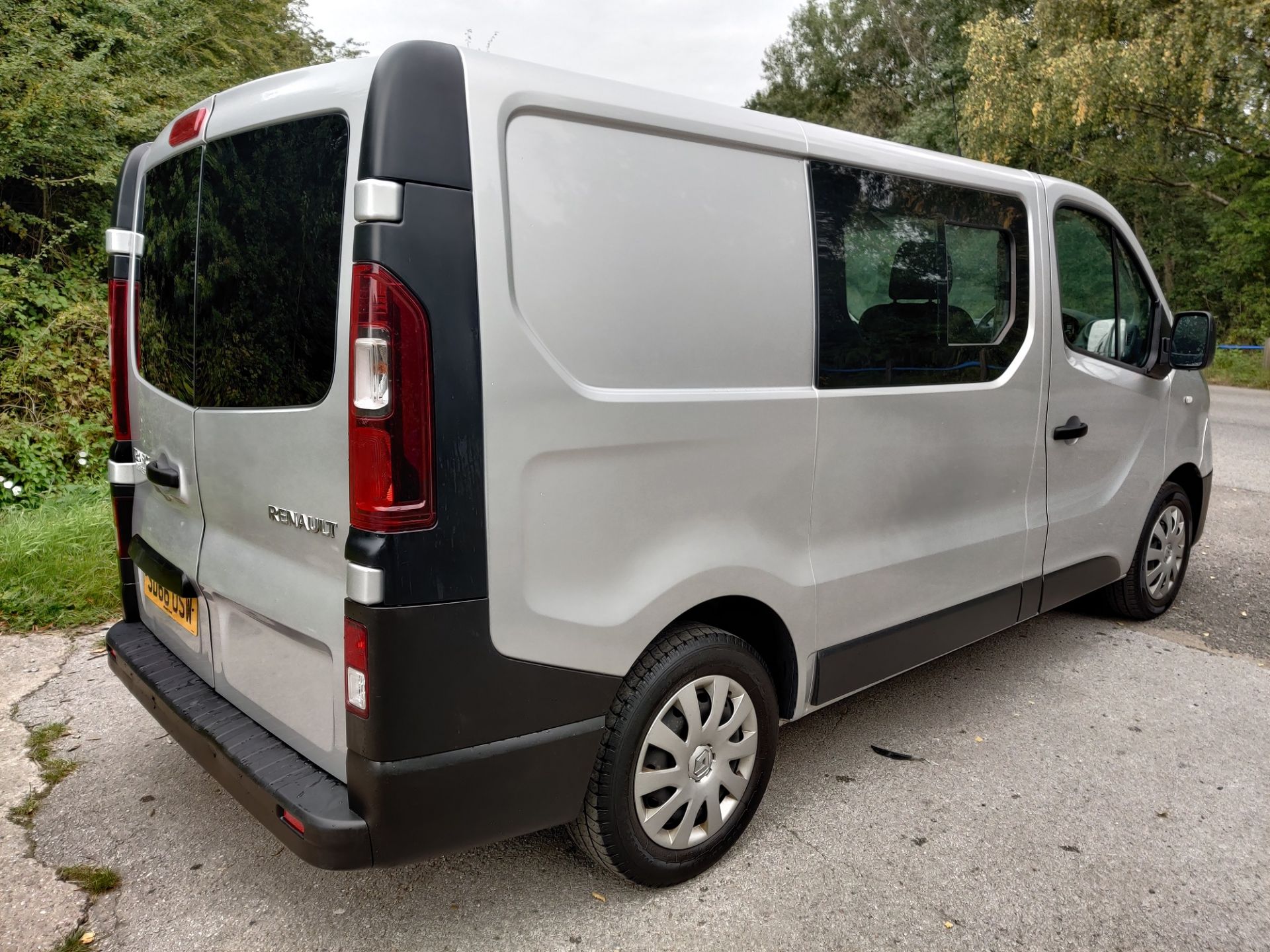 2016/66 REG RENAULT TRAFIC SL27 BUSINESS DCI 1.6 DIESEL SILVER MPV - 7 SEATER *NO VAT* - Image 6 of 16