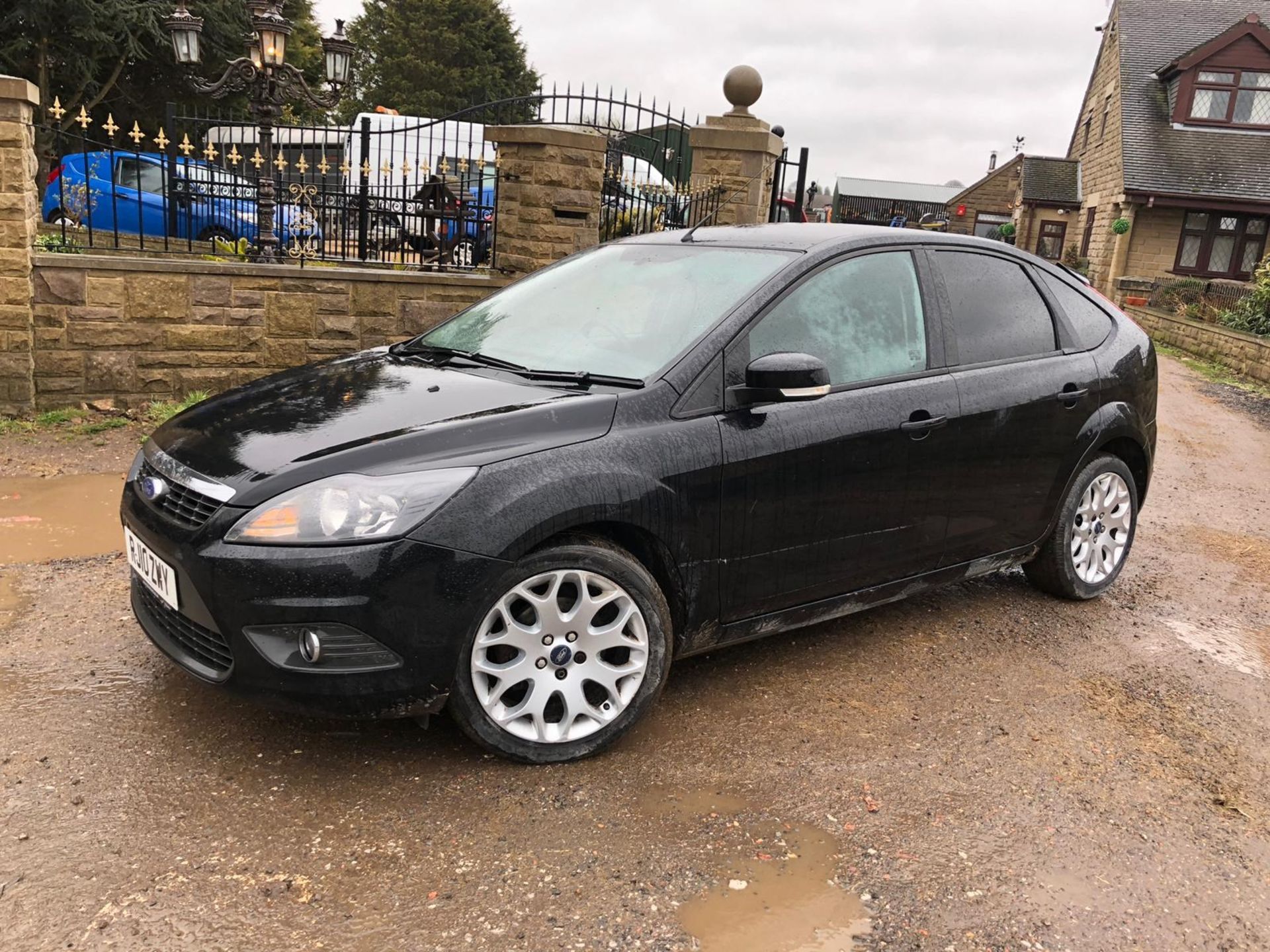 2010/10 REG FORD FOCUS ZETEC TDCI 109 1.6 DIESEL BLACK 5 DOOR HATCHBACK *PLUS VAT* - Bild 3 aus 10