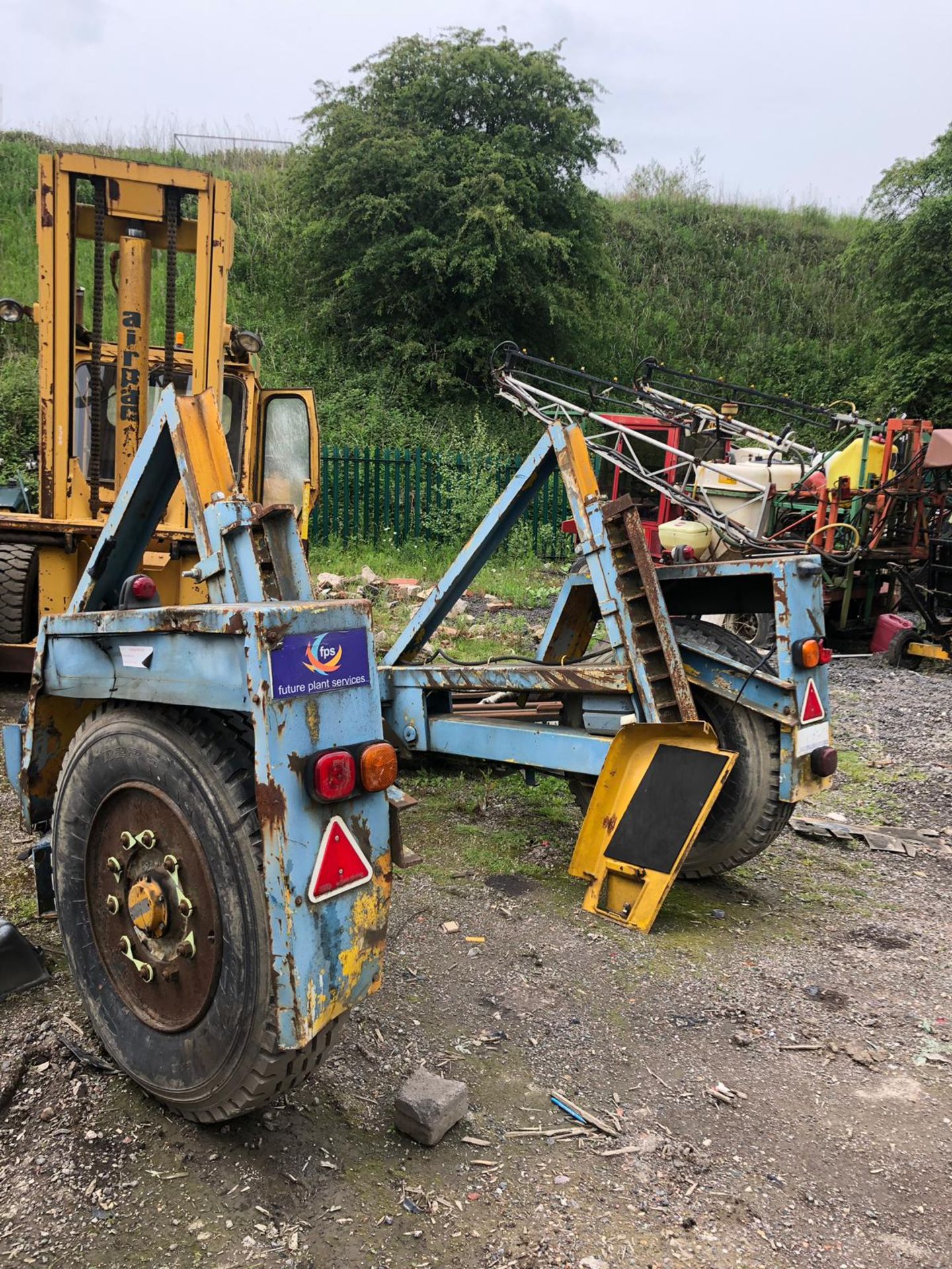 CABLE DRUM TRAILER, NEW TYRES, WORKS *PLUS VAT* - Image 4 of 4