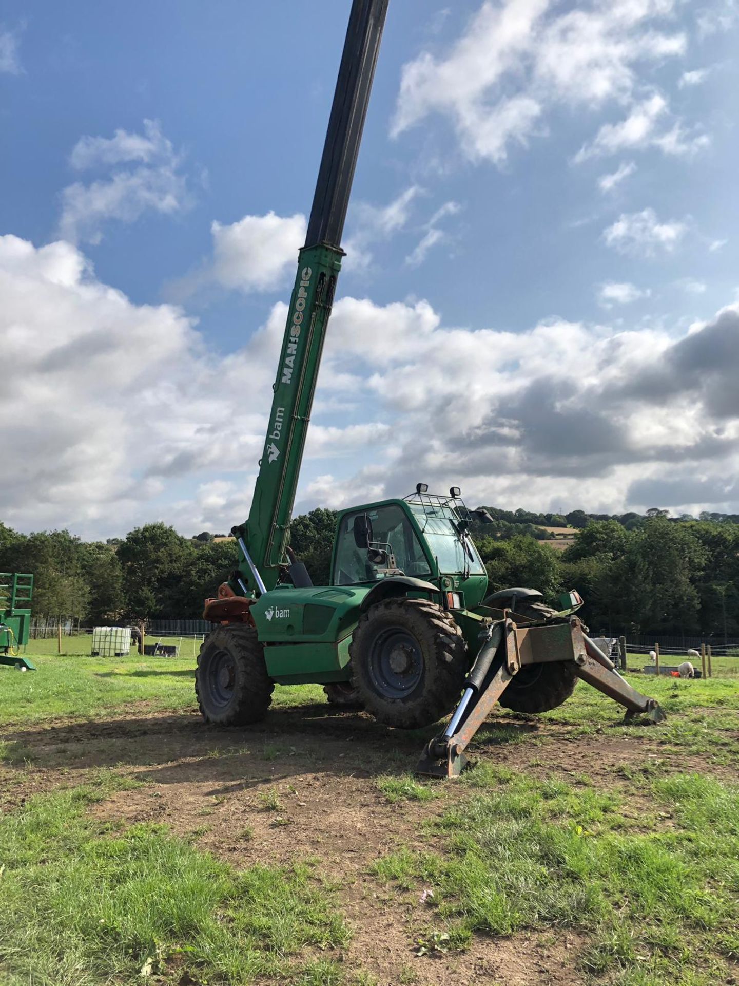 MANITOU MT 1637 TELEHANDLER, RUNS, WORKS AND LIFTS, YEAR 2002 *PLUS VAT* - Bild 4 aus 6