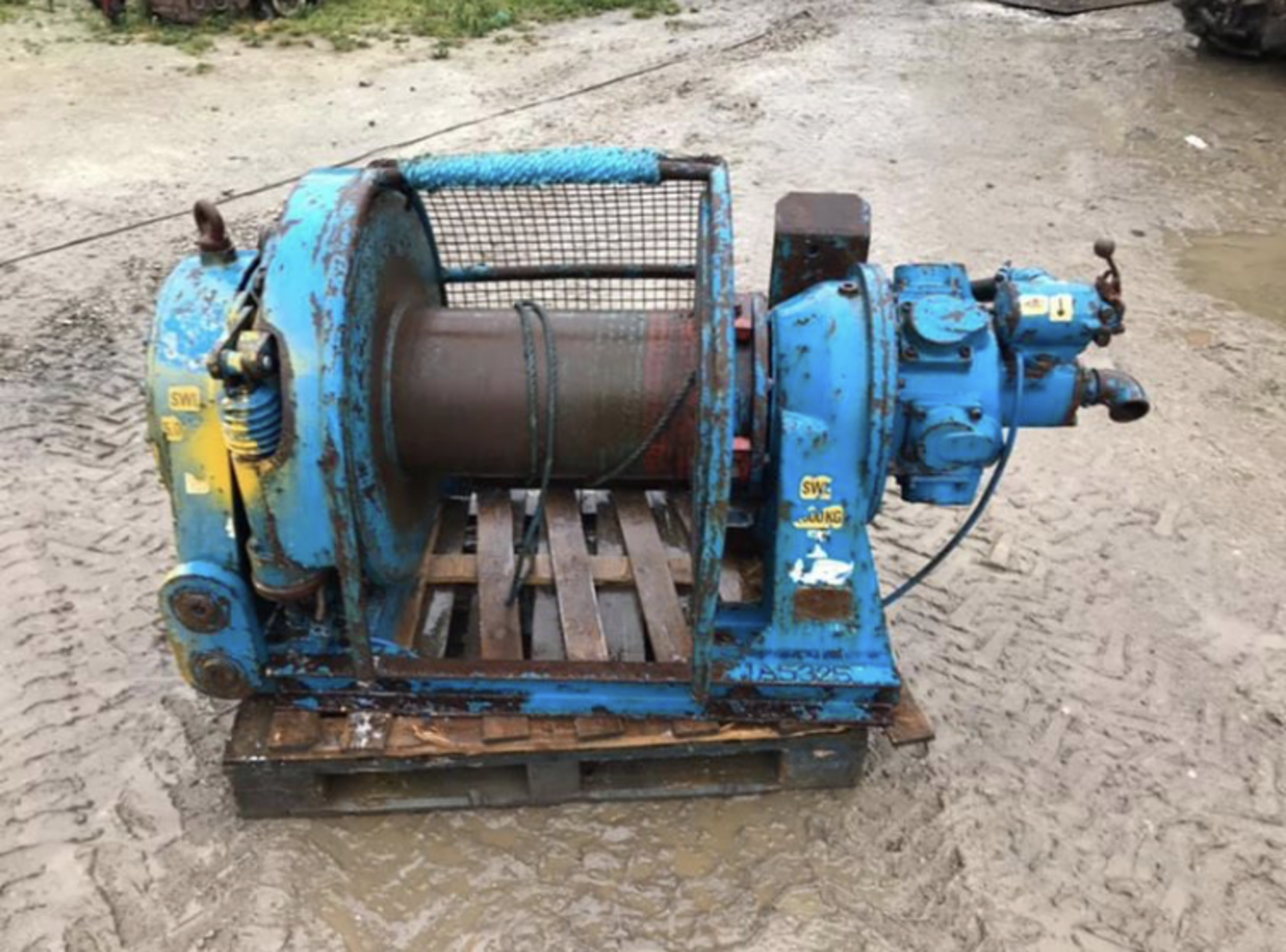 AIR WINCH 5000 KG / 5 TON, UNTESTED BUT IS ALL THERE *NO VAT* - Bild 2 aus 5