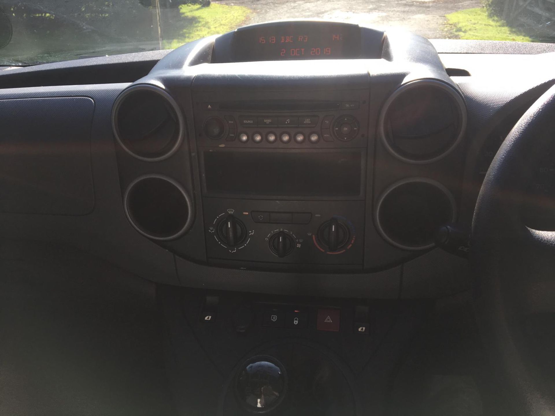 2016/16 REG PEUGEOT PARTNER 850 S L1 BLUE HDI WHITE DIESEL PANEL VAN, SHOWING 0 FORMER KEEPERS - Image 11 of 12