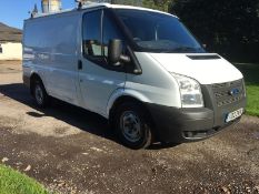 2012/12 REG FORD TRANSIT 100 T300 FWD 2.2 DIESEL PANEL VAN, AIR CON, HEATED WINDSCREEN *NO VAT*