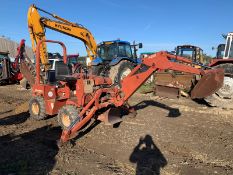 DITCH WITCH 3610 TRENCHER C/W A222 BACKHOE ATTACHMENT, RUNS, WORKS AND DIGS *PLUS VAT*