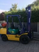 KOMATSU 3 TON GAS FORKLIFT, DUPLEX MAST. *PLUS VAT*