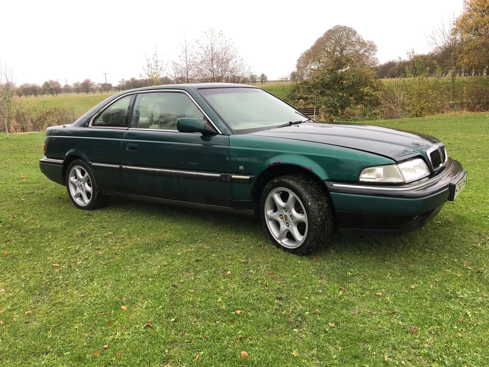 1997/R REG ROVER 825 STERLING COUPE 2.5 PETROL AUTOMATIC GREEN *NO VAT*