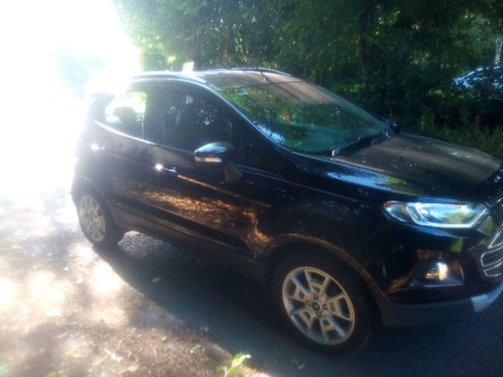 2015/65 REG FORD ECOSPORT TITANIUM AUTO 1.5 PETROL 5 DOOR, SHOWING 0 FORMER KEEPERS *NO VAT* - Image 2 of 10