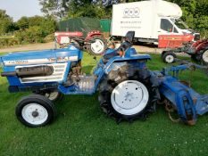 ISEKI TU1600 16HP 2WD COMPACT TRACTOR & ROTAVATOR *NO VAT*