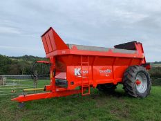 BRAND NEW 12 TONNE KTWO MUCK SPREADER, NEVER BEEN USED *PLUS VAT*