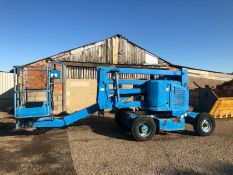 GENIE Z.45/22 BOOM LIFT, SCISSOR LIFT, KUBOTA DIESEL ENGINE, ROTATING BASKET.