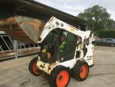 BOBCAT COMPACT SKID STEER MODEL: S530, YEAR 2015 *PLUS VAT*