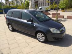 2010/60 REG VAUXHALL ZAFIRA ELITE 1.9 CDTI DIESEL (150BHP) AUTOMATIC*** NO VAT ***