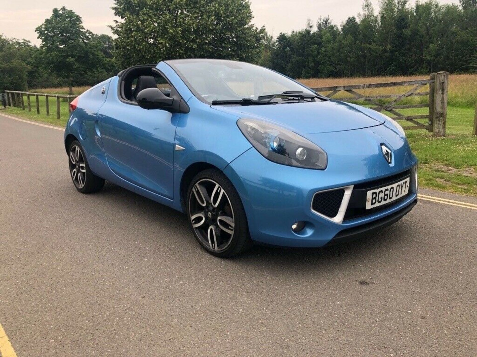 2010/60 REG RENAULT WIND ROADSTER DYNAMIQUE S TCE 1.2 BLUE PETROL CONVERTIBLE *NO VAT*