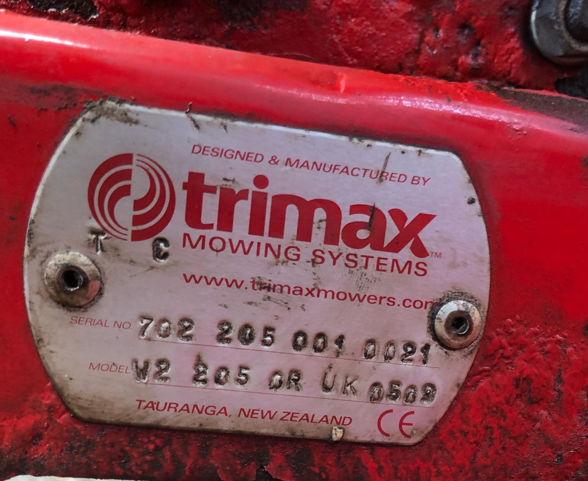 TRIMAX FLAIL MOWER, MODEL WARLORD S2 205 IN GOOD WORKING ORDER *NO VAT* - Image 2 of 5