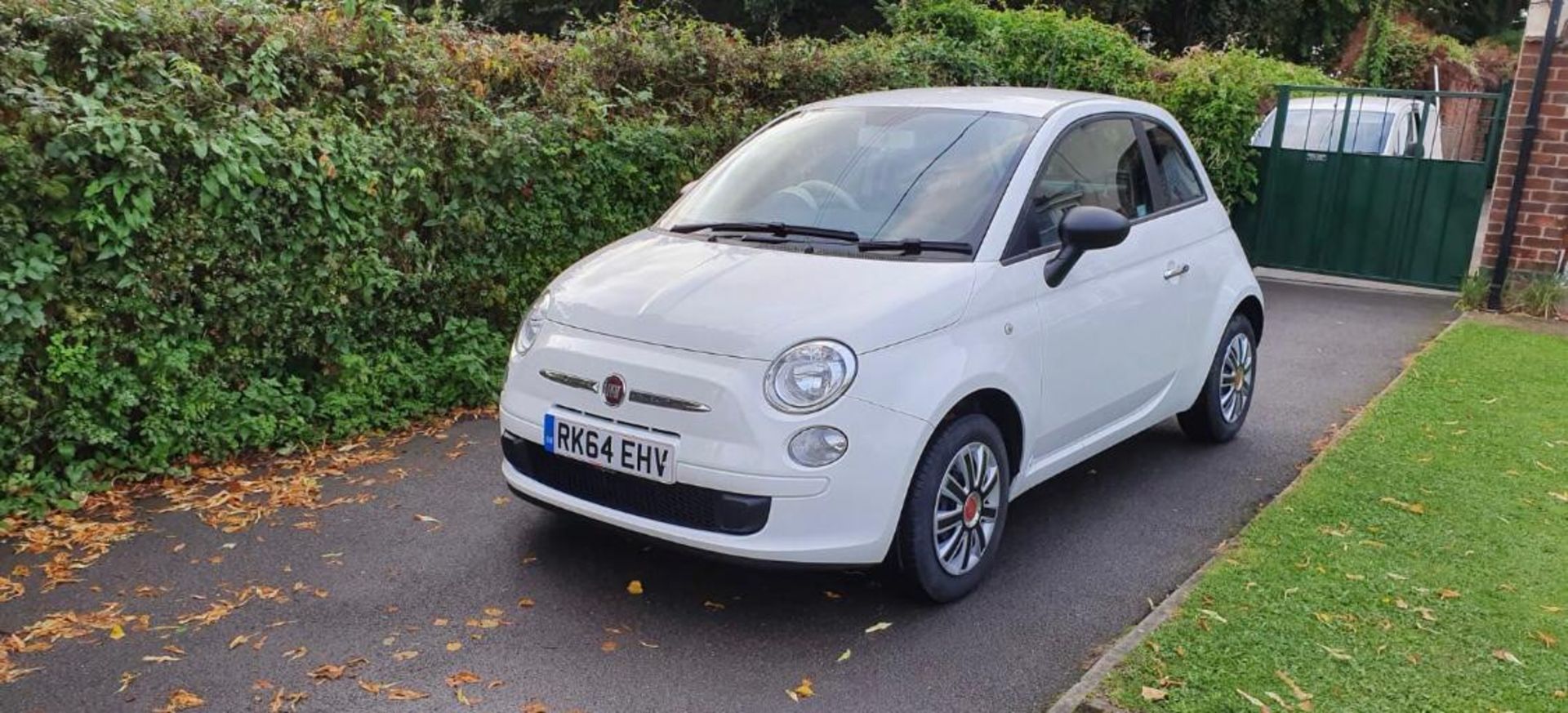 2014/64 REG FIAT 500 POP 1.25 PETROL WHITE 3 DOOR HATCHBACK, SHOWING 1 FORMER KEEPER *NO VAT* - Image 4 of 9