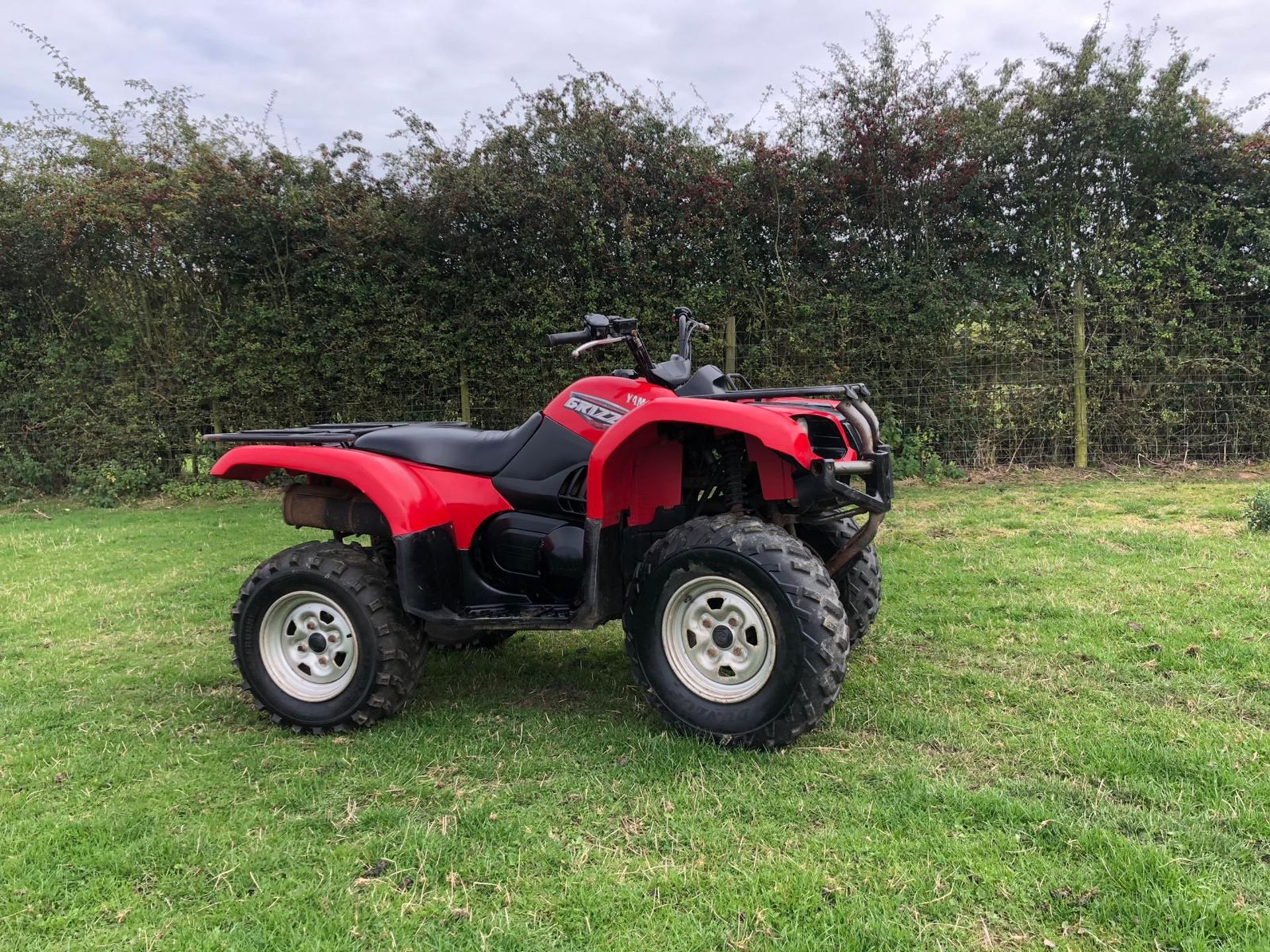 2010 YAMAHA GRIZZLY 660 4 WHEEL DRIVE FARM QUAD, RUNS & WORKS AS IT SHOULD *NO VAT*