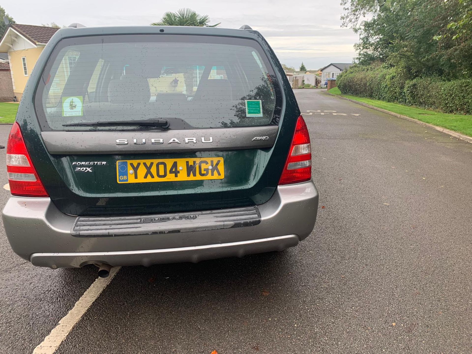 2004/04 REG SUBARU FORESTER X ALL WEATHER 2.0 PETROL GREEN / GREY ESTATE *NO VAT* - Image 4 of 18