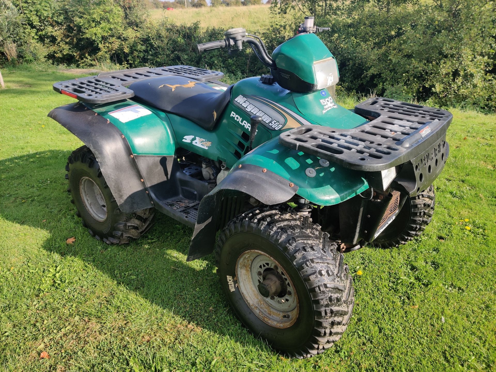 POLARIS MAGNUM 500CC HDSII 4X4 QUADBIKE GREEN, YEAR 2000 *PLUS VAT*