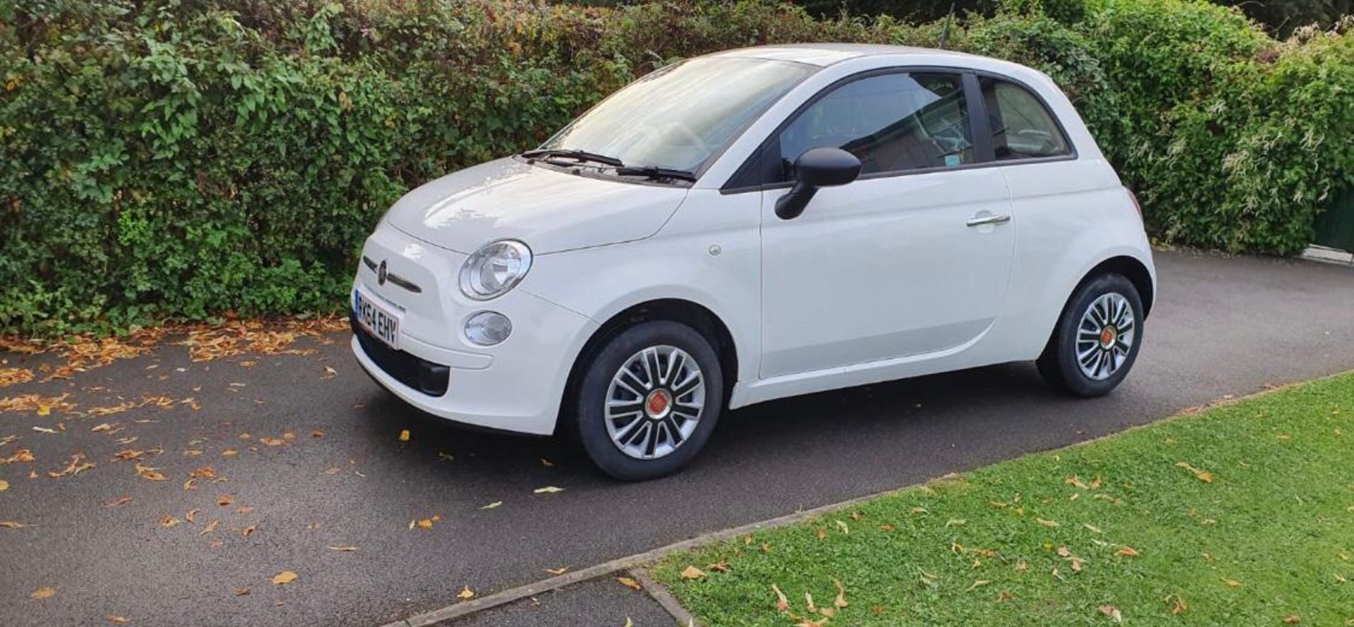 2014/64 REG FIAT 500 POP 1.25 PETROL WHITE 3 DOOR HATCHBACK, SHOWING 1 FORMER KEEPER *NO VAT* - Image 3 of 9