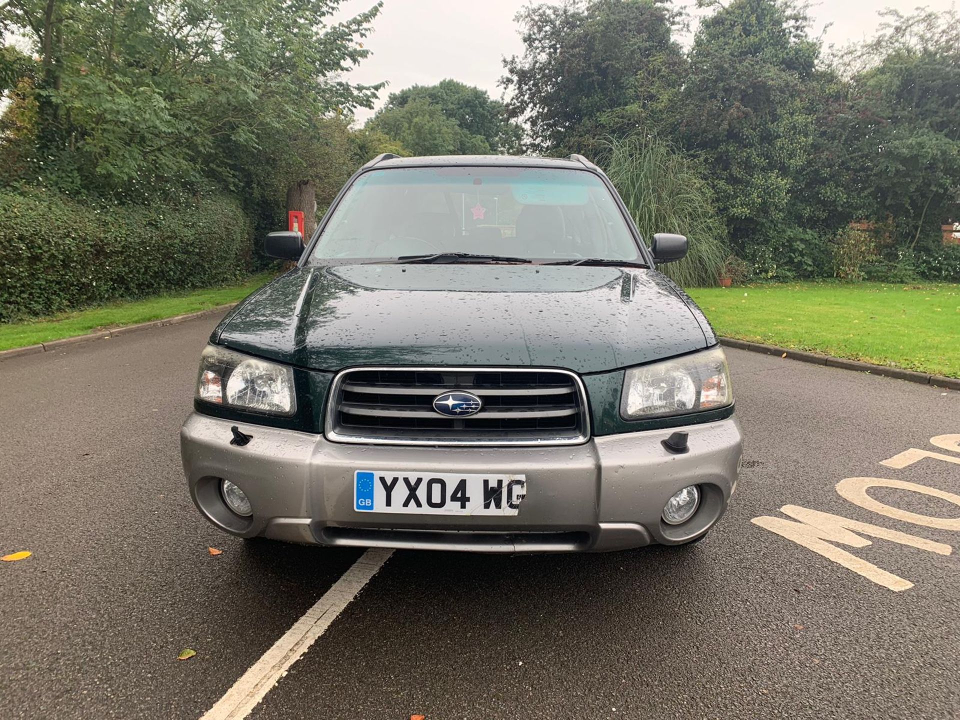 2004/04 REG SUBARU FORESTER X ALL WEATHER 2.0 PETROL GREEN / GREY ESTATE *NO VAT* - Image 2 of 18