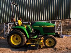 2000/W REG JOHN DEERE 4300 COMPACT UTILITY TRACTOR COMMERCIAL 60 DECK *PLUS VAT*