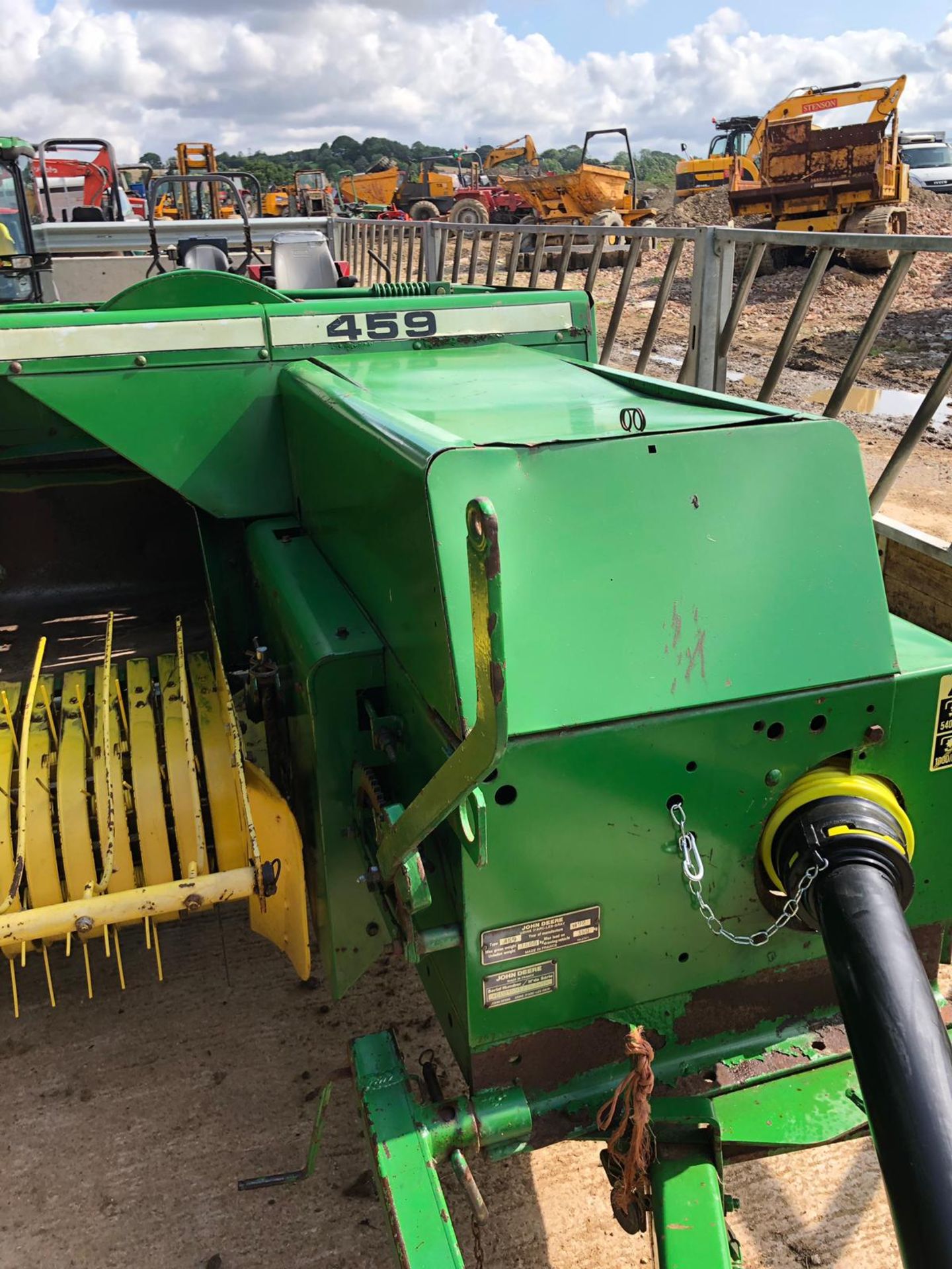 JOHN DEERE 459 BALER, HIGH CAPACITY BALER, IN VERY GOOD CONDITION *NO VAT* - Image 4 of 9