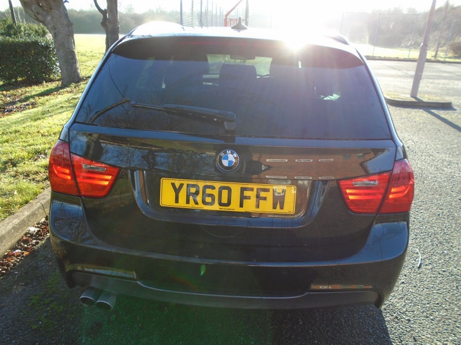 2010/60 REG BMW 320D SPORT PLUS EDITION 2.0 BLACK DIESEL ESTATE *NO VAT* - Image 5 of 8