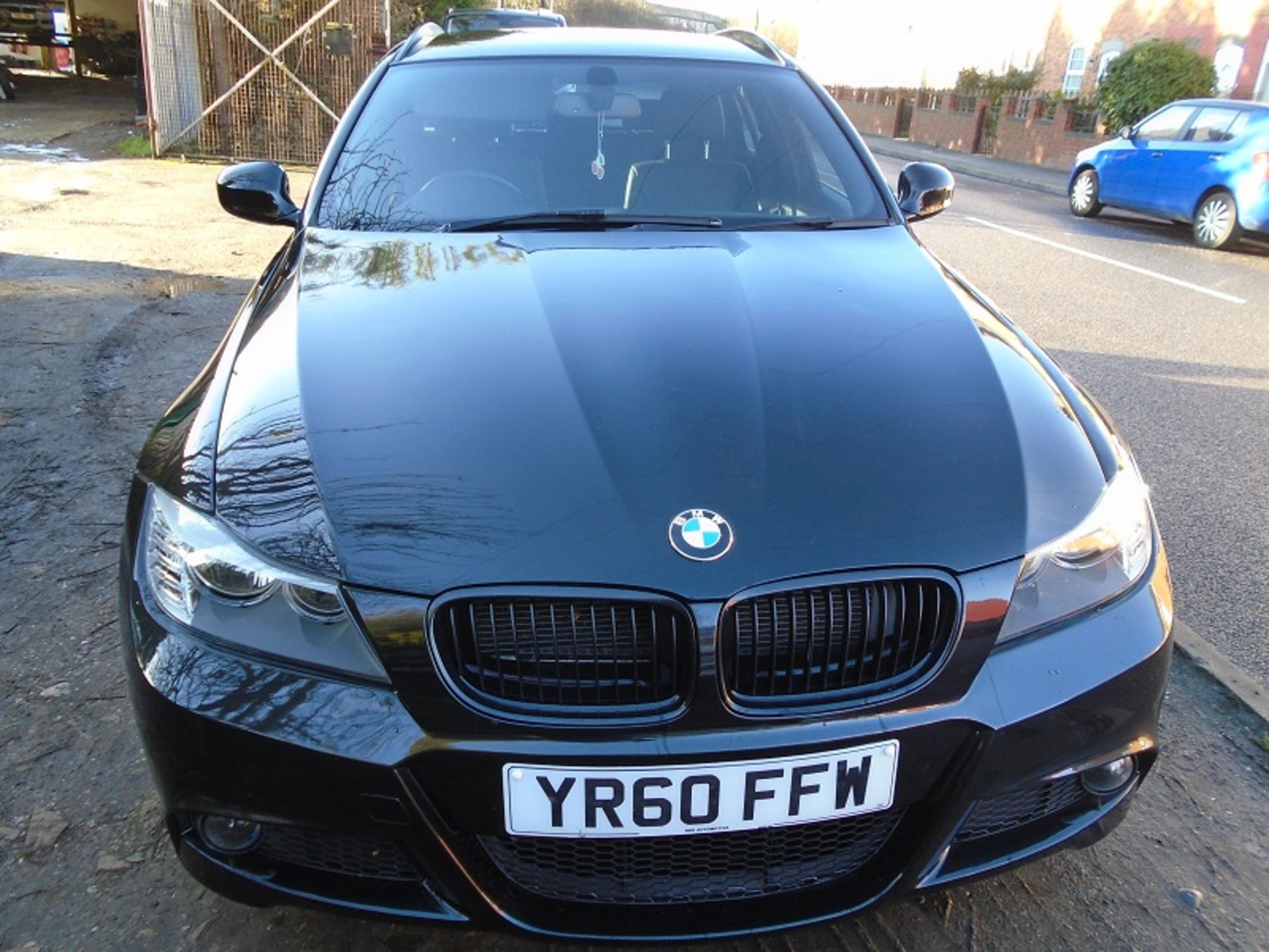 2010/60 REG BMW 320D SPORT PLUS EDITION 2.0 BLACK DIESEL ESTATE *NO VAT* - Image 3 of 8