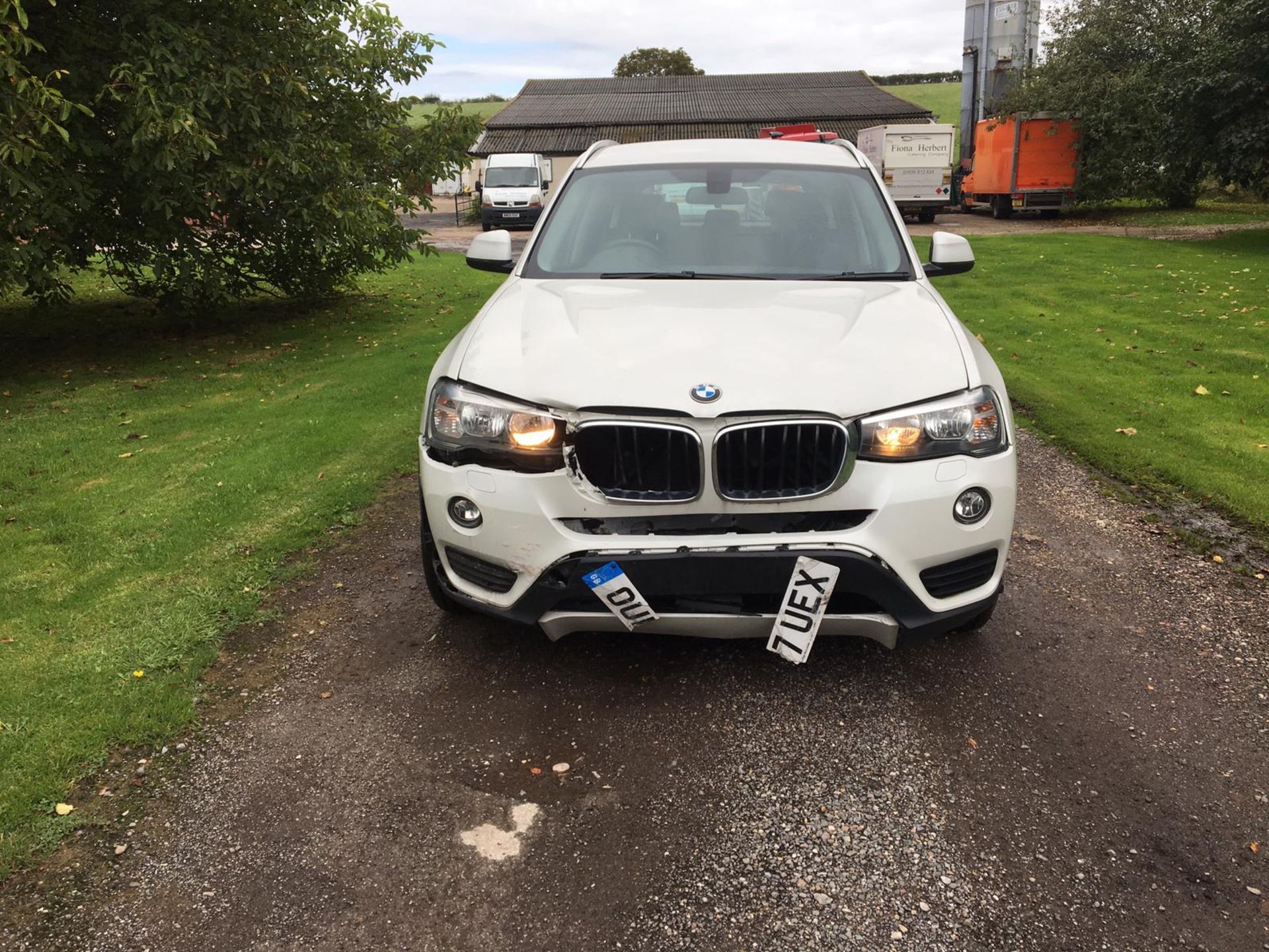 2017/17 REG BMW X3 XDRIVE 20D SE AUTO 2.0 DIESEL WHITE ESTATE, SHOWING 0 FORMER KEEPERS *NO VAT* - Image 2 of 15