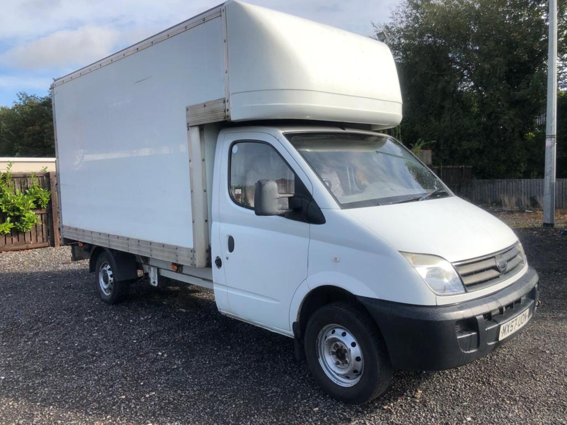 2008 LDV MAXUS 3.5T 120 LWB DIESEL LUTON VAN TAIL LIFT, SHOWING 4 FORMER KEEPERS *NO VAT*