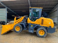 2019 BRAND NEW AND UNUSED ATTACK ZL15 WHEEL LOADER, RUNS WORKS AND LIFTS *PLUS VAT*