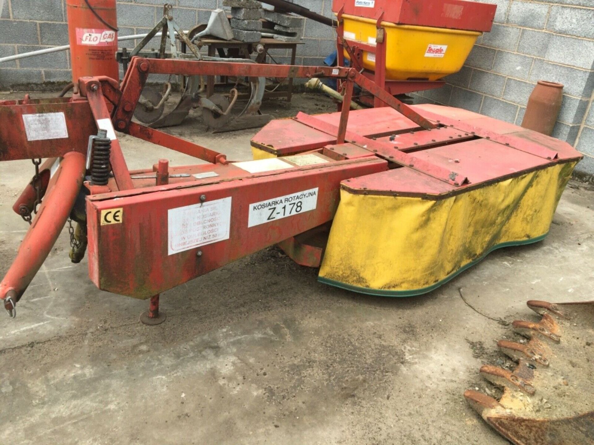Z-178 DRUM MOWER IN EXCELLENT WORKING CONDITION, 1 OWNER FROM NEW, ONLY USED TWICE A YEAR *NO VAT*