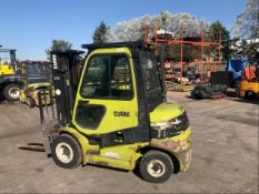 CLARK C25D COUNTERBALANCE DIESEL FORKLIFT, YEAR 2013 *PLUS VAT*