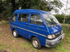 2008/57 REG PIAGGIO PORTER 1.3 PETROL/LPG VAN WITH SIDE WINDOWS, SHOWING 1 FORMER KEEPER *NO VAT*