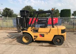 CAT DP40 COUNTERBALANCE DIESEL FORKLIFT, YEAR 1995, TRIPLE MAST *PLUS VAT*