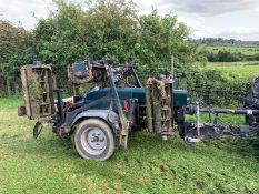 HAYTER TM749 7 GANG TRAILED CYLINDER MOWER, YEAR 2010, MASS: 1110 KG *PLUS VAT*