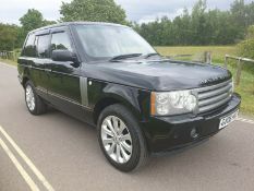 2006/06 REG LAND ROVER RANGE ROVER VOGUE 4.4 V8 LPG AUTOMATIC BLACK *NO VAT*