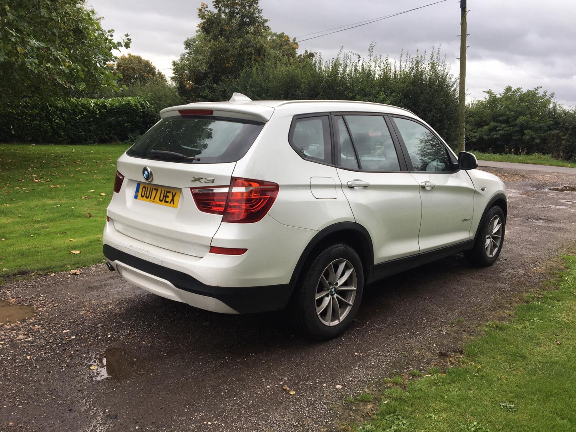 2017/17 REG BMW X3 XDRIVE 20D SE AUTO 2.0 DIESEL WHITE ESTATE, SHOWING 0 FORMER KEEPERS *NO VAT* - Image 7 of 15