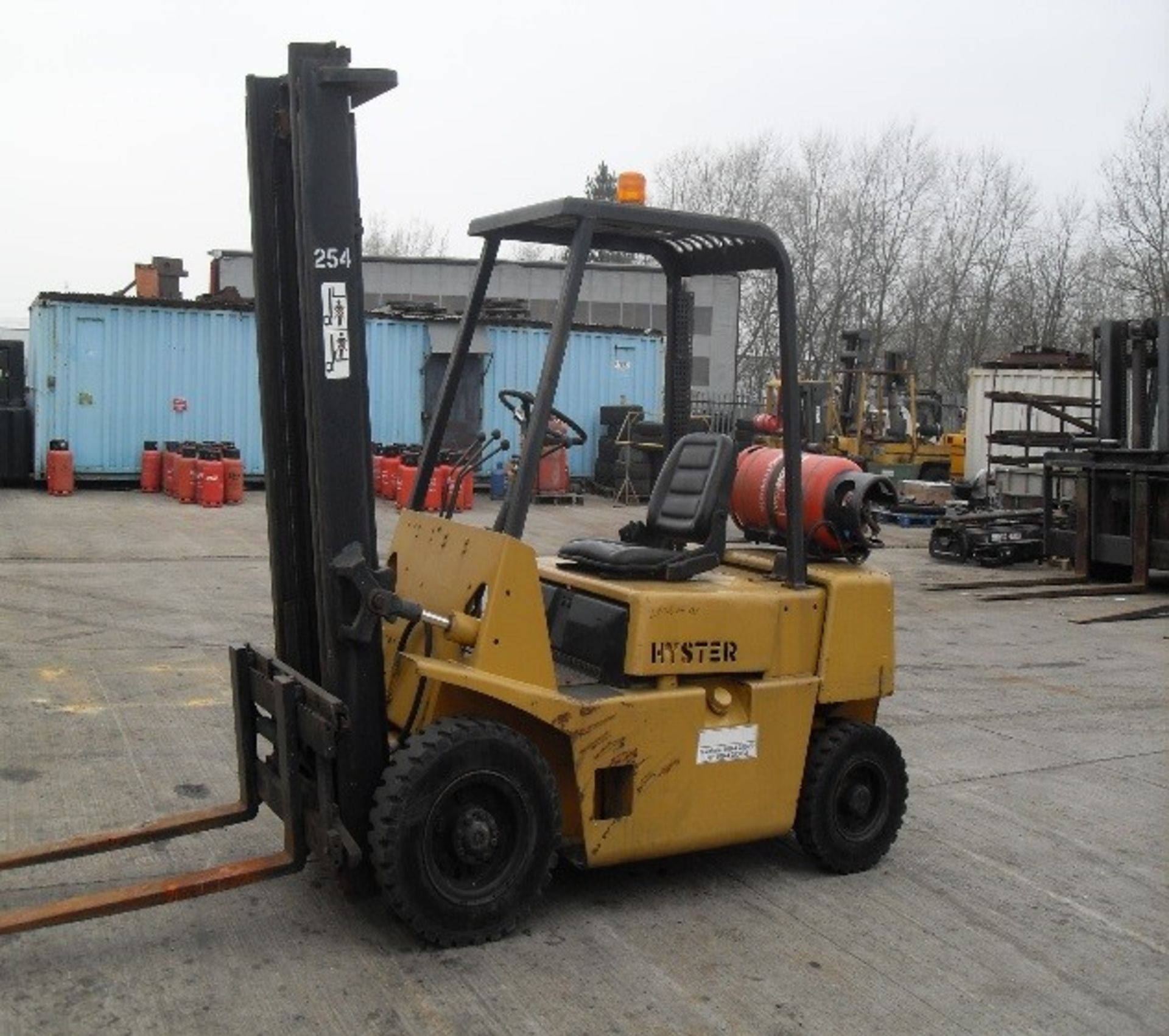 HYSTER H2.00XL COUNTERBALANCE LPG FORKLIFT, YEAR 1990, DUPLEX MAST *PLUS VAT*