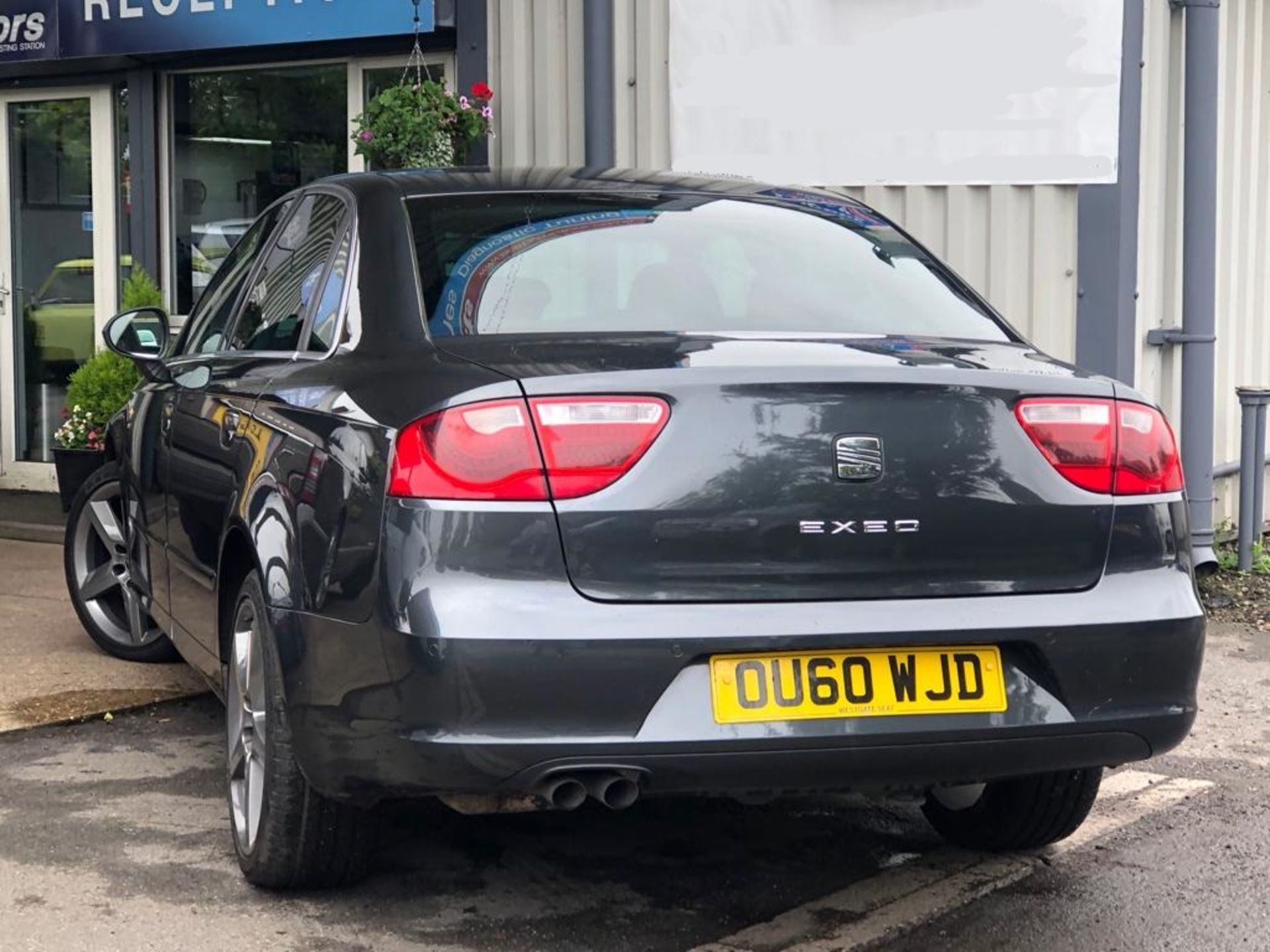 2010/60 REG SEAT EXEO SE CR LUX TDI 141 2.0 DIESEL GREY 4 DOOR SALOON, SHOWING 2 FORMER KEEPERS - Image 3 of 13