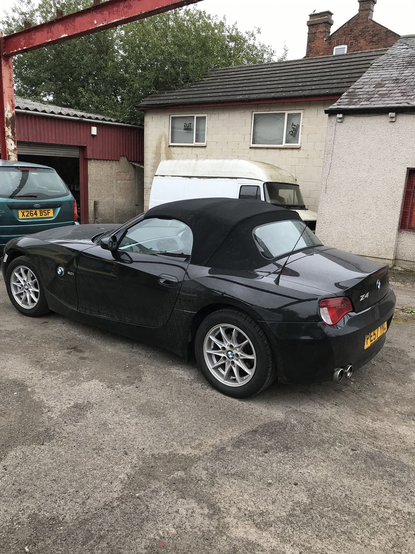 2007/57 REG BMW Z4 SE 2.0 PETROL BLACK CONVERTIBLE *NO VAT* - Image 4 of 8