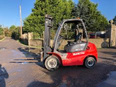 2017 MANITOU MI25D 2.5 TON FORKLIFT, RUNS WORKS AND LIFTS *PLUS VAT*