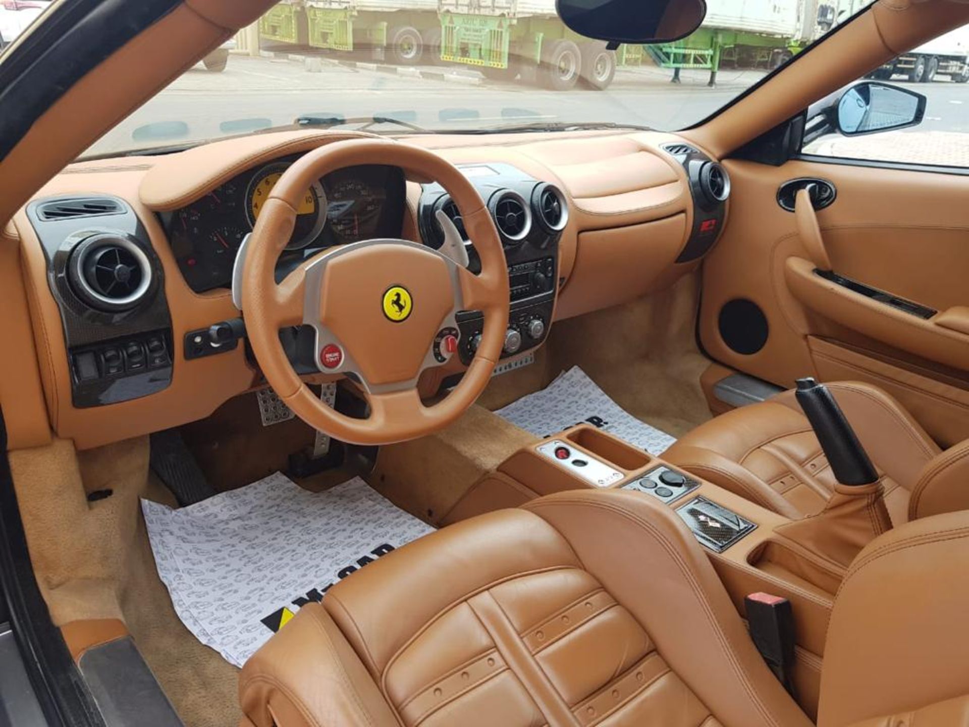 2007 FERRARI F430 BLACK 2 DOOR COUPE 4.3L AUTOMATIC LHD, PERFECT CONDITION INSIDE AND OUT - Image 13 of 13